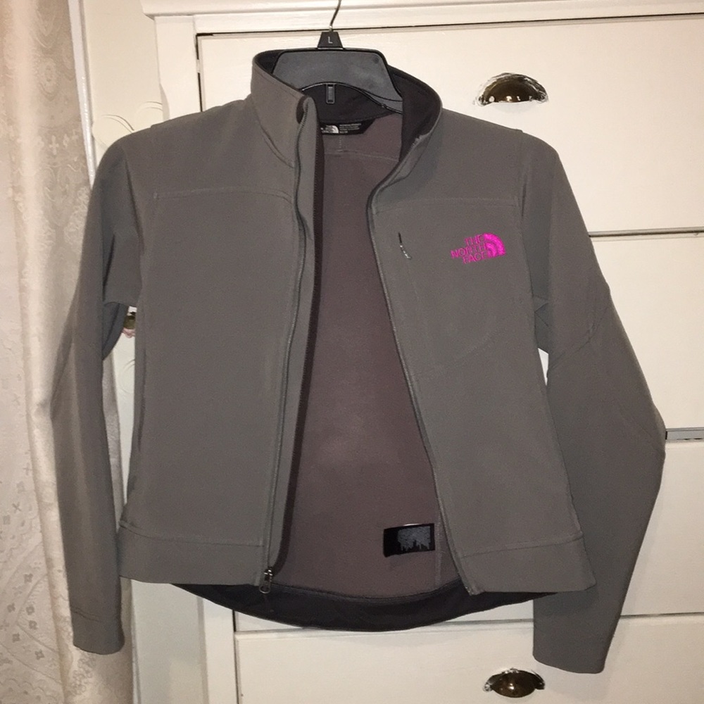 Grey Shell Jacket NORTH FACE